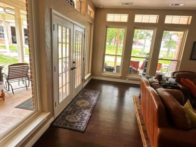 Picture and Single Hung Windows Installation